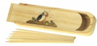 5201-PF : Puffin Pencil Cases with Colour Pencils Mix (Pack Size 12) Price Breaks Available